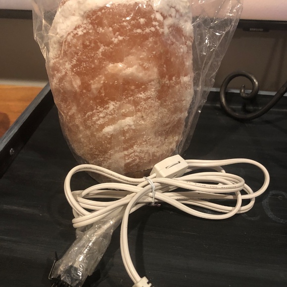 3/$40 NWOB Pink Himalayan Salt 7" Lamp Still w/TeaLight Well~Pakistan/Authentic - Picture 6 of 8